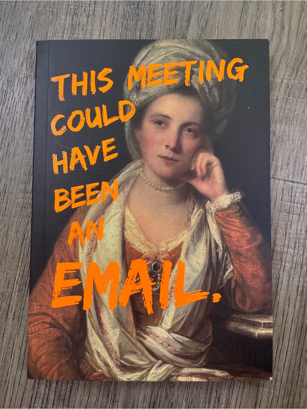 Santoro London "This Meeting Could Have Been An Email" Journal NWT